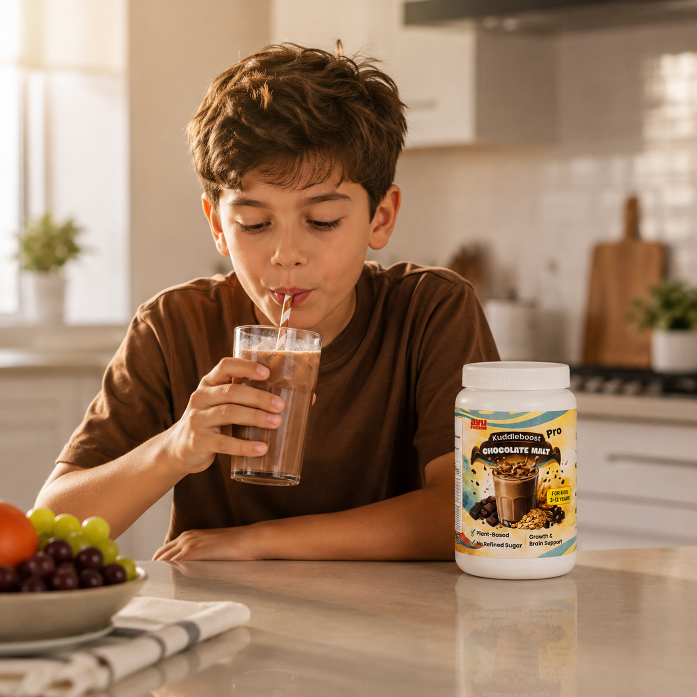 KuddleBoost™ Pro Growth & Height Protein For Kids (3–12 Years)