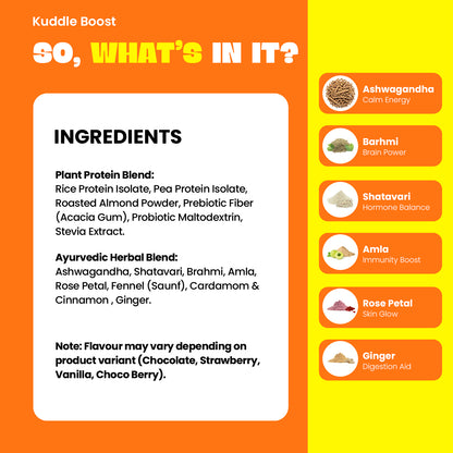 KuddleBoost Pakistan’s #1 Organic & Ayurvedic Protein for Growing Kids 3 to 12 years