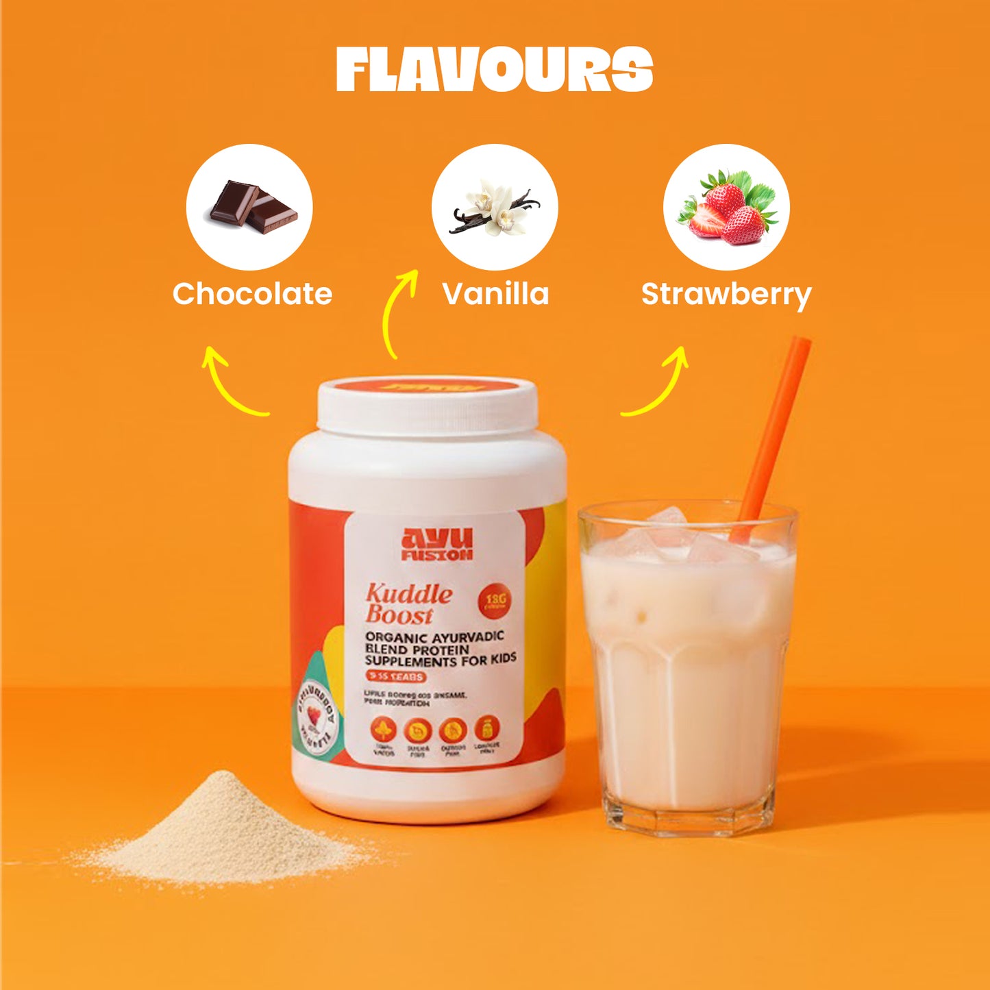 KuddleBoost Pakistan’s #1 Organic & Ayurvedic Protein for Growing Kids 3 to 12 years