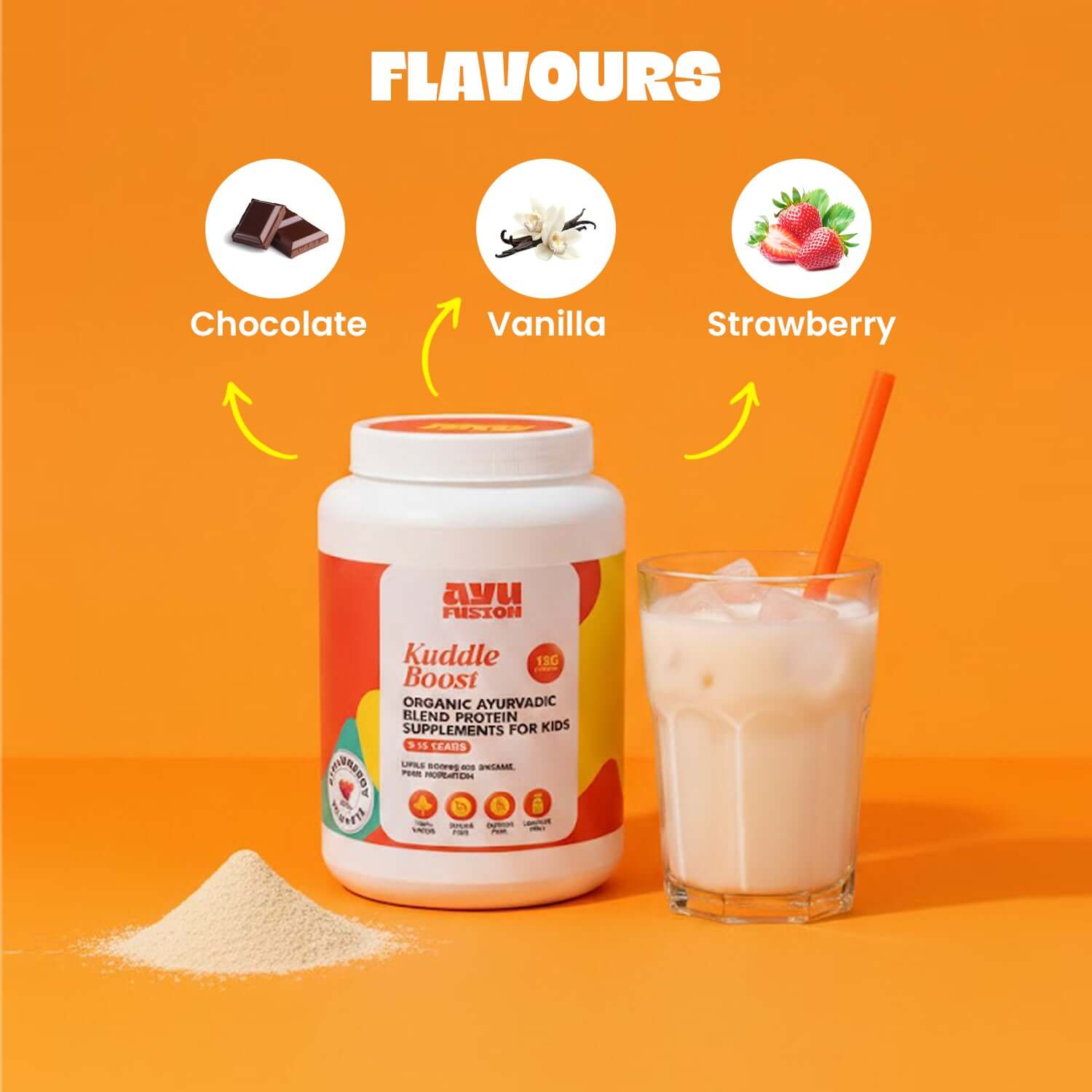 KuddleBoost™ Growth & Height Protein For Kids (3–12 Years) (400g Starter Pack)